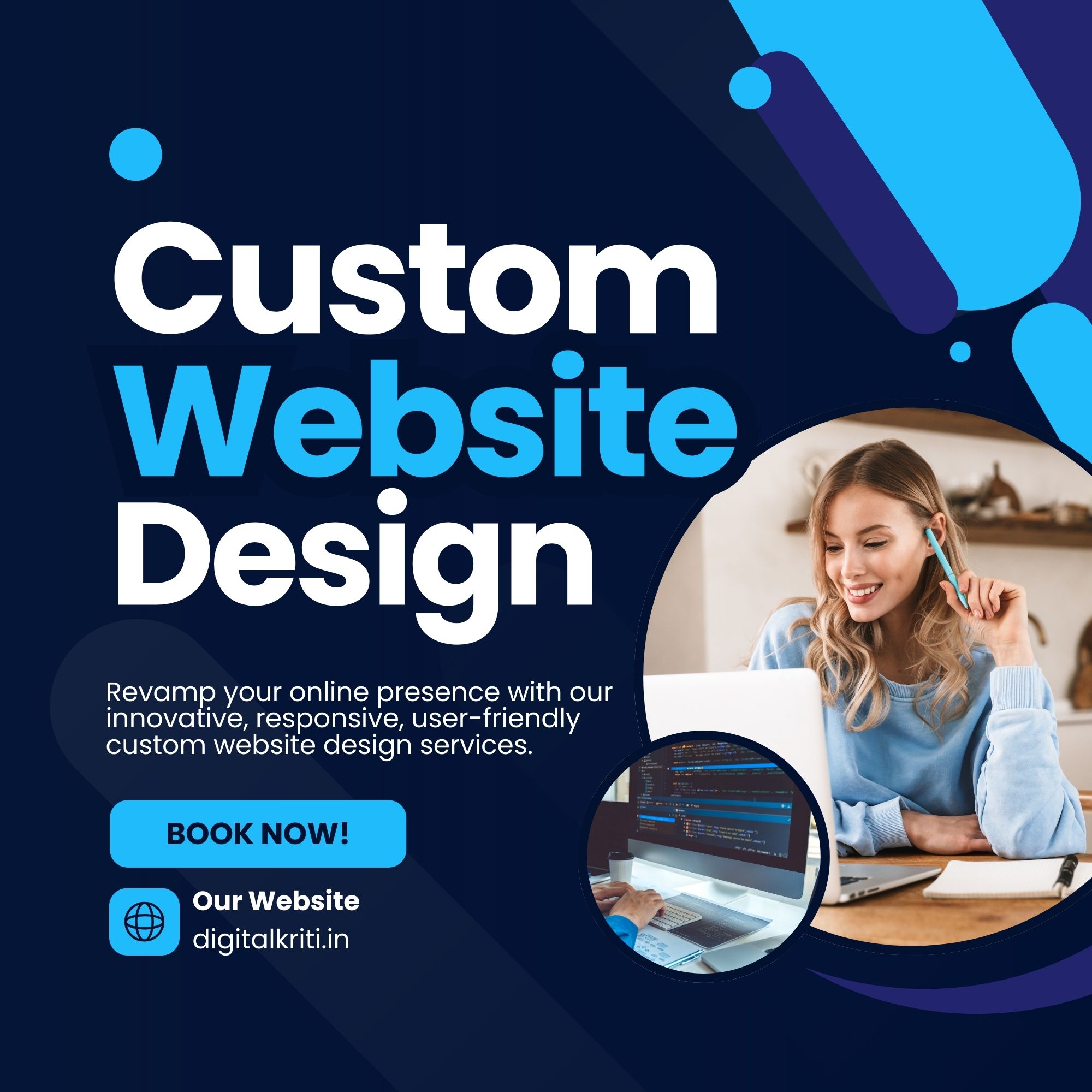 Why Choose DigitalKriti as Your Website Development Company in India?